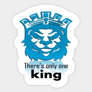 there's only one king t-shirt 2020 Sticker